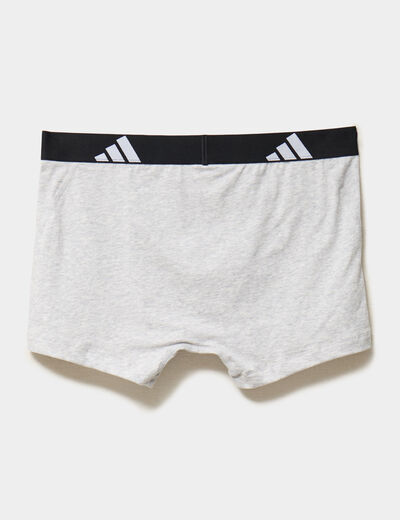 Lot 2 boxers Active Flex Adidas gris homme