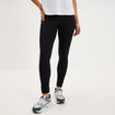 Legging taille &eacute;lastiqu&eacute;e noir femme