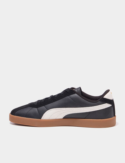 Tennis basses &agrave; lacets Puma Club noir homme