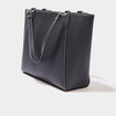 Sac cabas noir femme