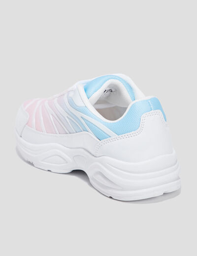 Baskets running à lacets Liberto multicolore fille