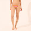 Bas de maillot de bain à nouettes multicolore femme