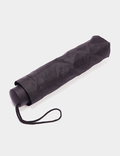 Parapluie compact pliable noir mixte