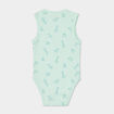 Lot 3 bodies US coton sans manches blanc bébé garçon