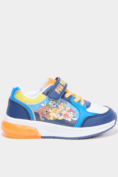 Baskets running lumineuses Paw Patrol multicolore gar&ccedil;on