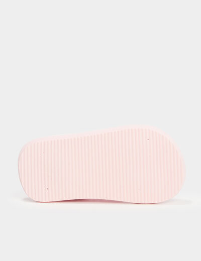 Sandales à scratchs multicolore bébé fille