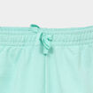 Short molletonn&eacute; taille &eacute;lastiqu&eacute;e vert clair fille