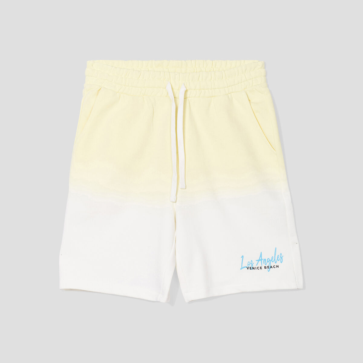 Jogging-Short avec cordon blanc homme