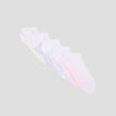 Lot 5 paires chaussettes coton blanc femme