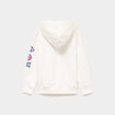 Sweat hoodie droit Stitch ivoire fille