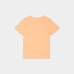 Ensemble pyjama short et t-shirt coton orange corail garçon