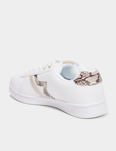 Tennis basses à lacets Creeks sable femme