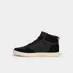Baskets montantes &agrave; lacets noir homme