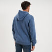 Sweat hoodie capuche et 1 poche bleu homme