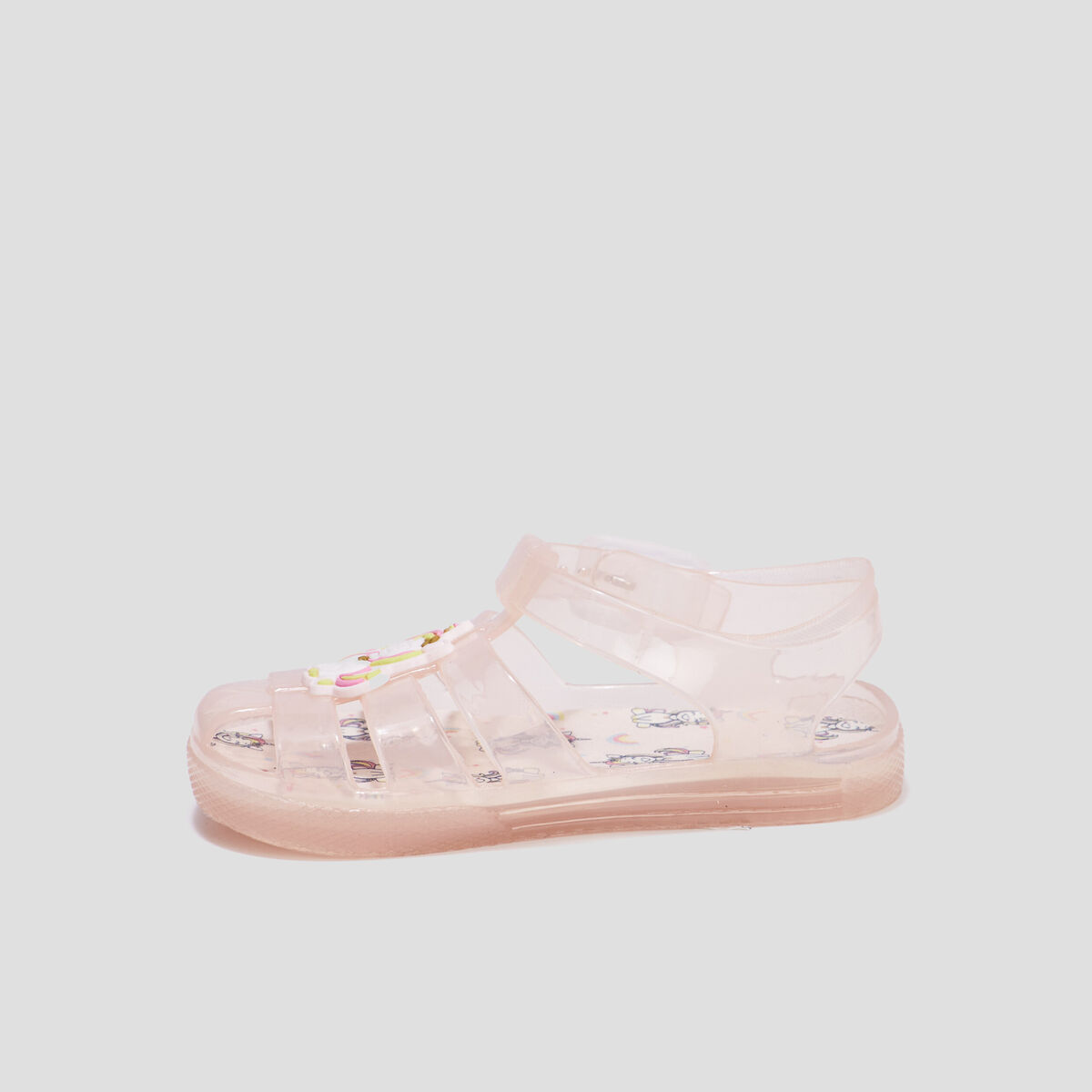 Sandales de plage rose bébé fille
