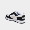 Tennis &agrave; lacets en cuir Puma Rebound V6 noir homme