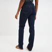 Jeans regular 5 poches coton Creeks denim brut femme