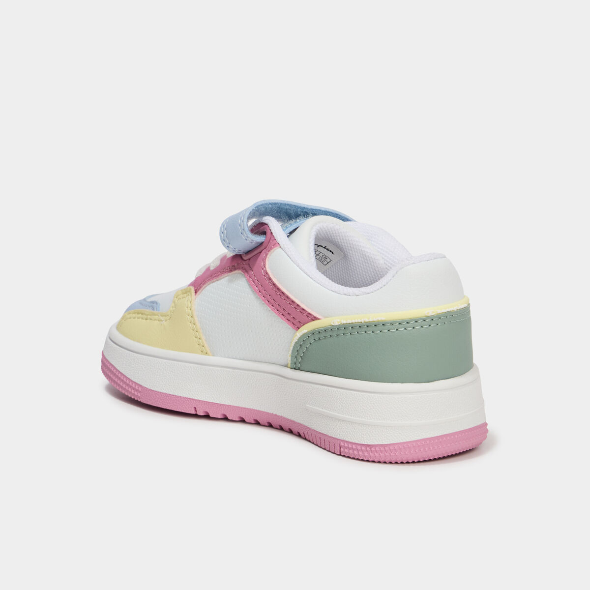 Tennis basses &agrave; scratchs Champion RD18 multicolore fille