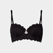 Soutien-gorge corbeille dentelle noir femme