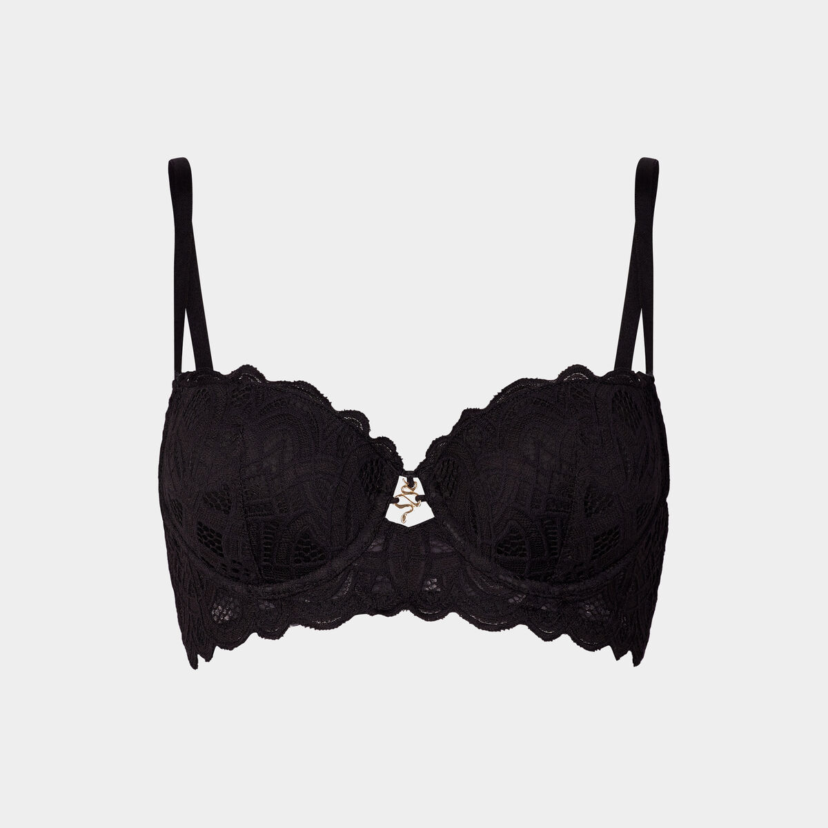 Soutien-gorge corbeille dentelle noir femme