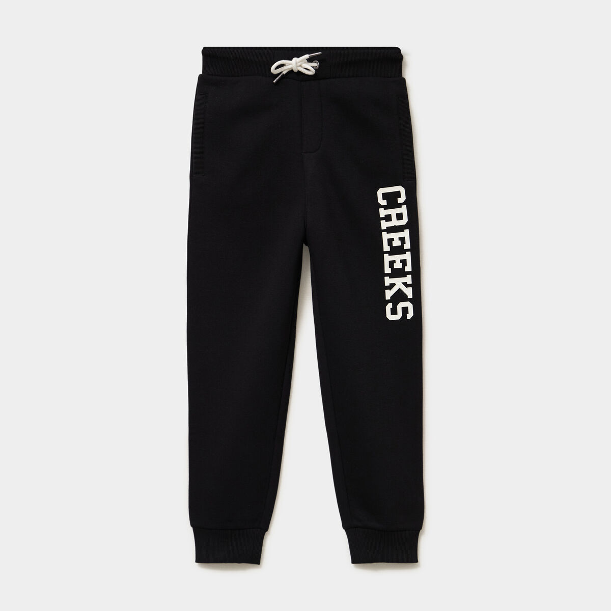 Pantalon de jogging regular noir gar&ccedil;on
