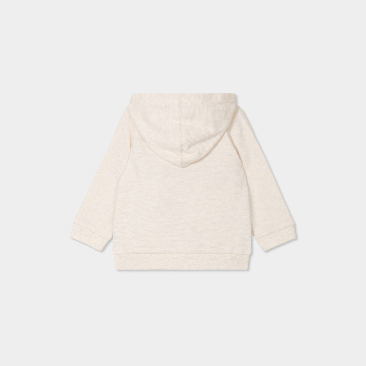 Ensemble 2 pi&egrave;ces sweat et jogging coton beige b&eacute;b&eacute; gar&ccedil;on