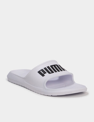 Claquettes de plage Puma Divecat blanc homme