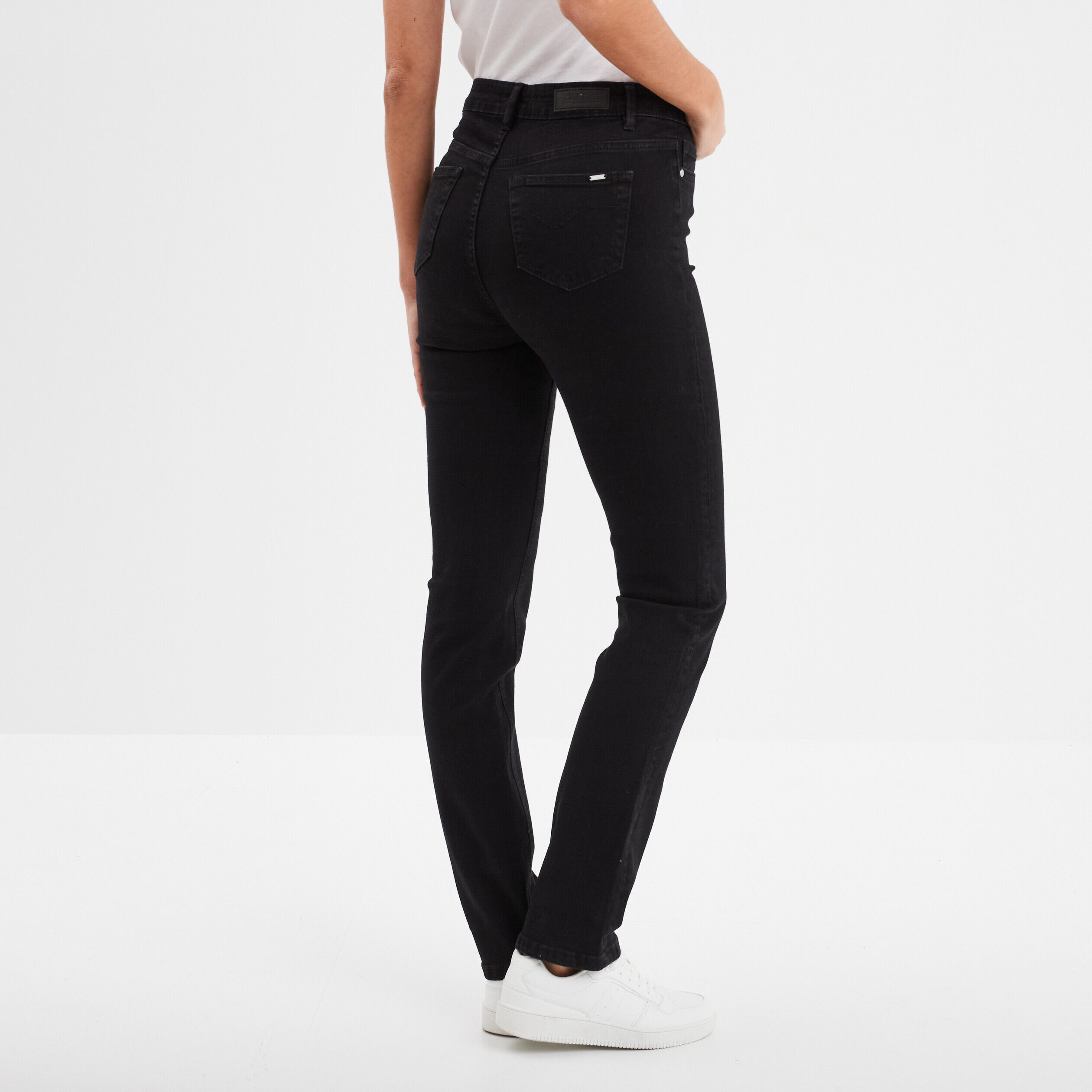 Jean noir moulant femme deals