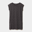 Chemise de nuit manches courtes gris anthracite femme