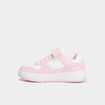 Baskets &agrave; scratchs Champion RD18 LOW rose pastel fille