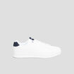 Tennis basses &agrave; lacets blanc homme