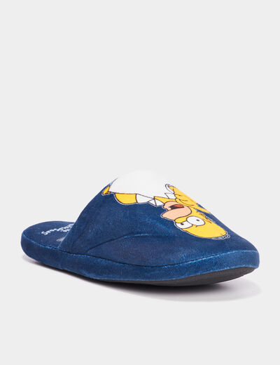 Chaussons mules Les Simpson Homer multicolore homme