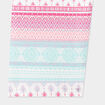 Legging 3/4 élastiqué coton blanc fille