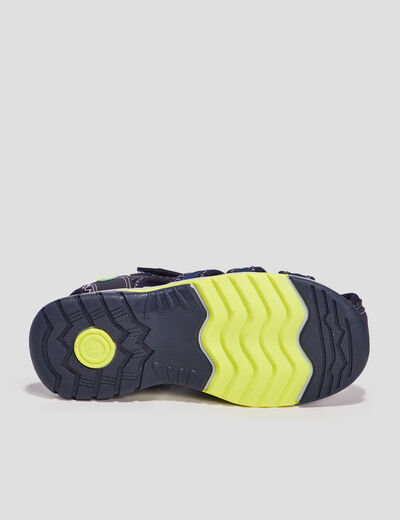 Sandales Trappeur bleu marine garçon