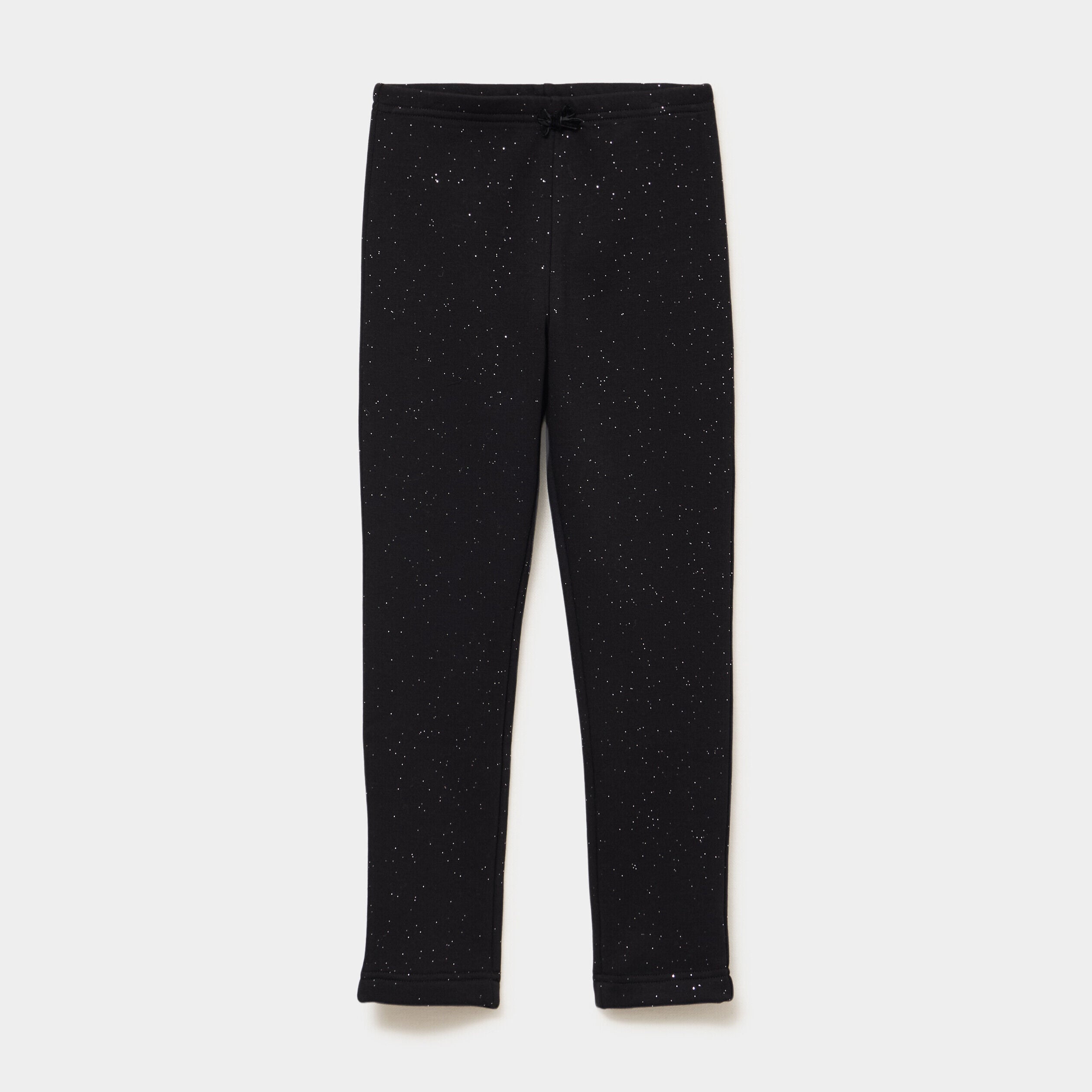 Legging doublé chaud noir fille LH