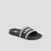 Mules plates noir homme