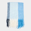 &Eacute;charpe bleu femme