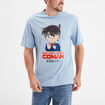 T-shirt manches courtes Détective Conan bleu homme