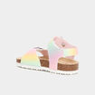 Sandales avec boucles plates multicolore fille