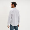 Chemise ajust&eacute;e manches longues multicolore homme