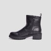 Bottines ranger avec boucles noir femme