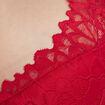 Soutien-gorge foulard à coque rouge femme