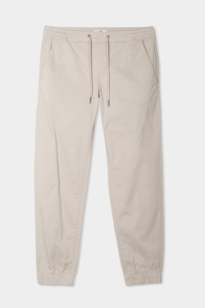 Pantalon jogpant gris clair homme