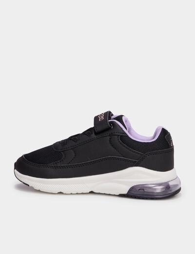 Baskets running &agrave; scratchs Kappa multicolore fille