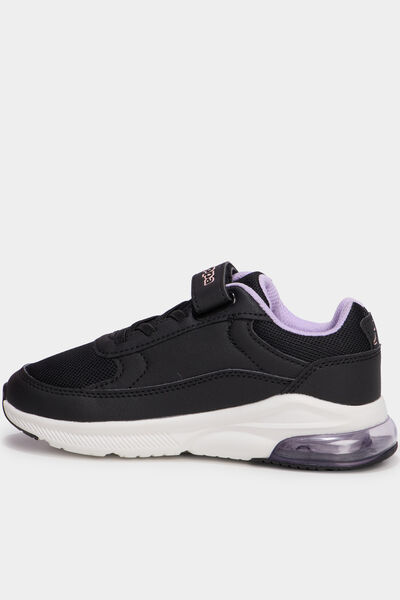 Baskets running &agrave; scratchs Kappa multicolore fille