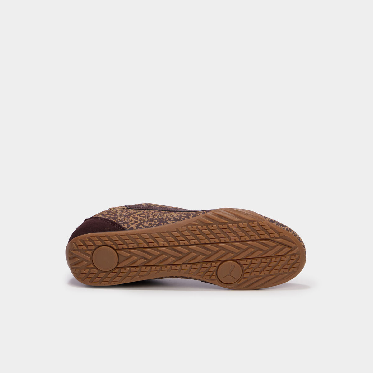Baskets running lacets Puma Catch Soleil marron femme