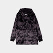 Sweat de pyjama oversize effet velours noir homme