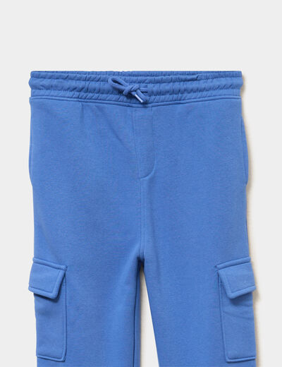 Pantalon de jogging cargo bleu fonc&eacute; gar&ccedil;on