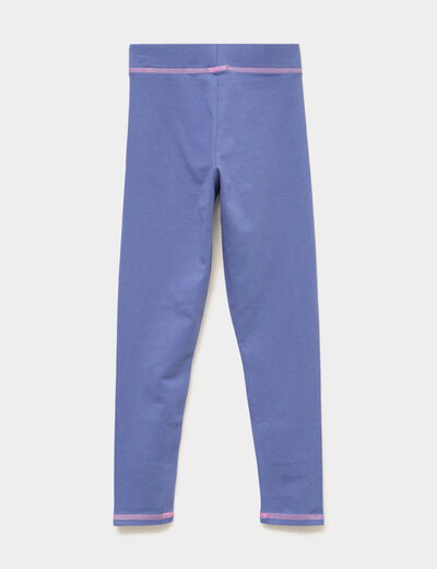 Legging Stitch bleu gris fille