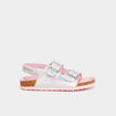 Sandales holographiques Barbie rose fille